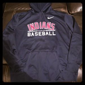 NWOT nike dri fit 3 xl Indians sweatshirt